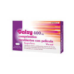 Dalsydol 400 mg comprimidos recubiertos con pelicula 30 comprimidos